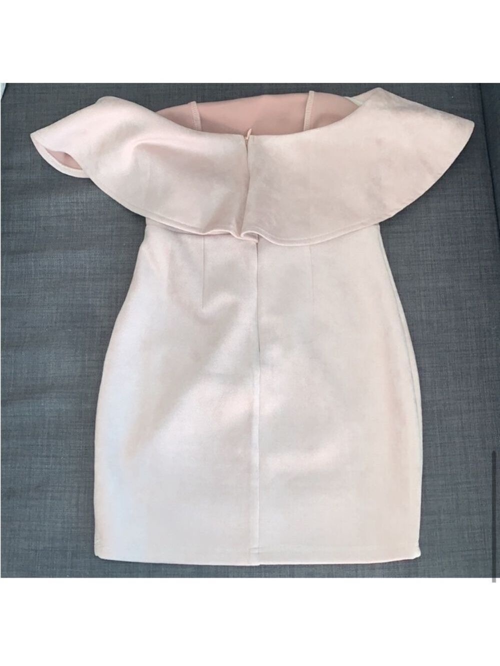 Superdown Revolve **Strapless** Ruffle **Mini Dress** NWT - Picture 8 of 8